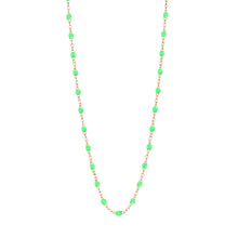 Gigi Clozeau - Classic Gigi Neon necklace, Rose Gold, 17.7"