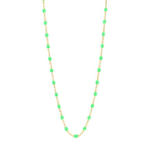 Gigi Clozeau - Classic Gigi Neon necklace, yellow gold, 16.5"