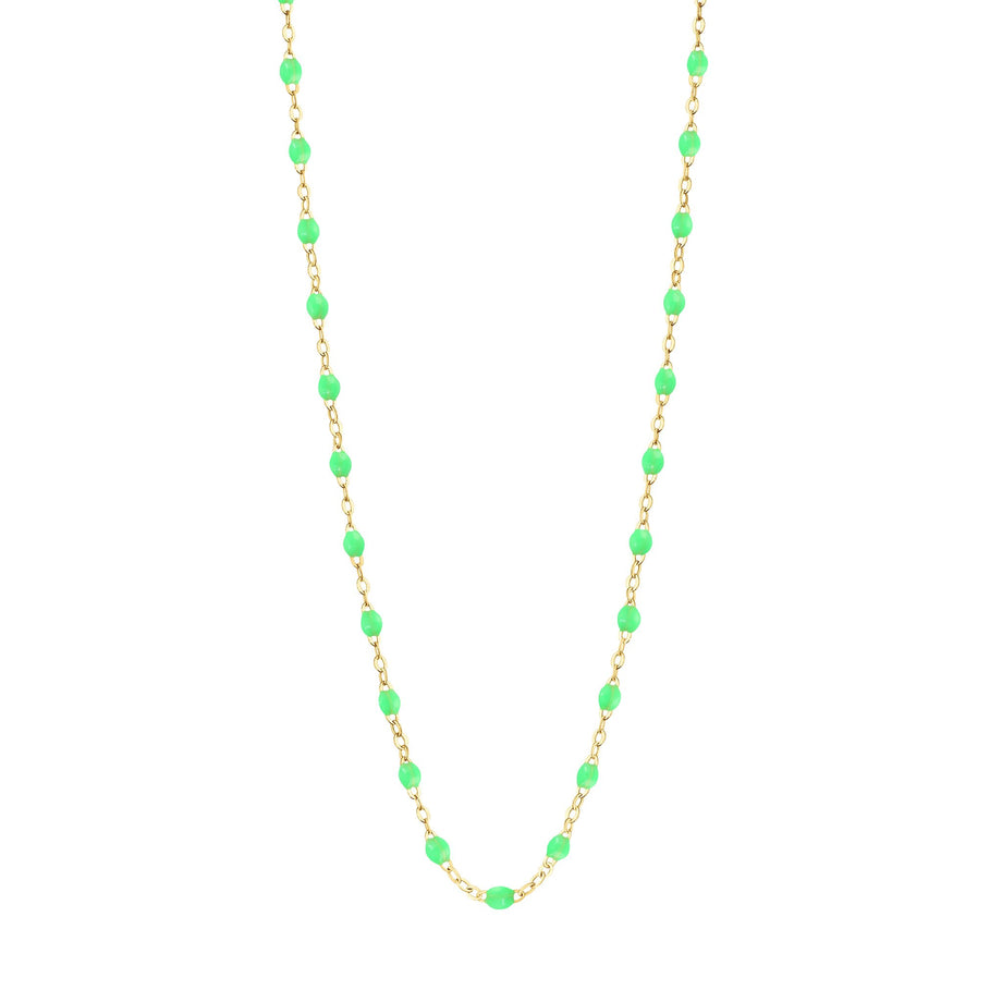 Gigi Clozeau - Classic Gigi Neon necklace, yellow gold, 16.5