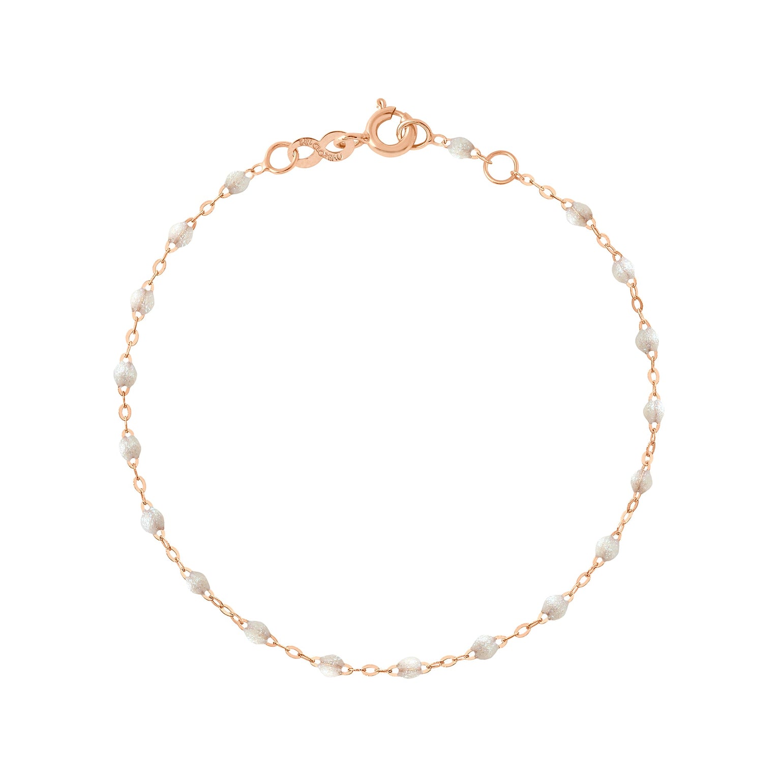 Gigi Clozeau - Classic Gigi Opal bracelet, Rose Gold, 6.7"