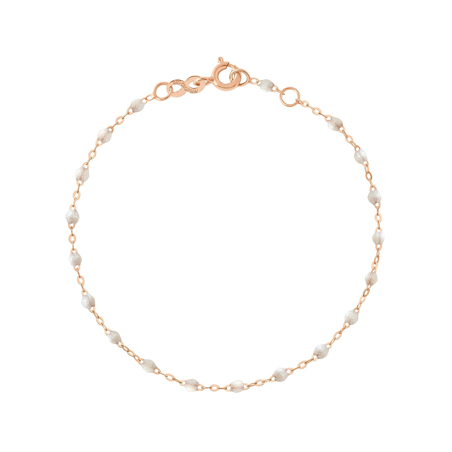 Gigi Clozeau - Classic Gigi Opal bracelet, Rose Gold, 7.5"