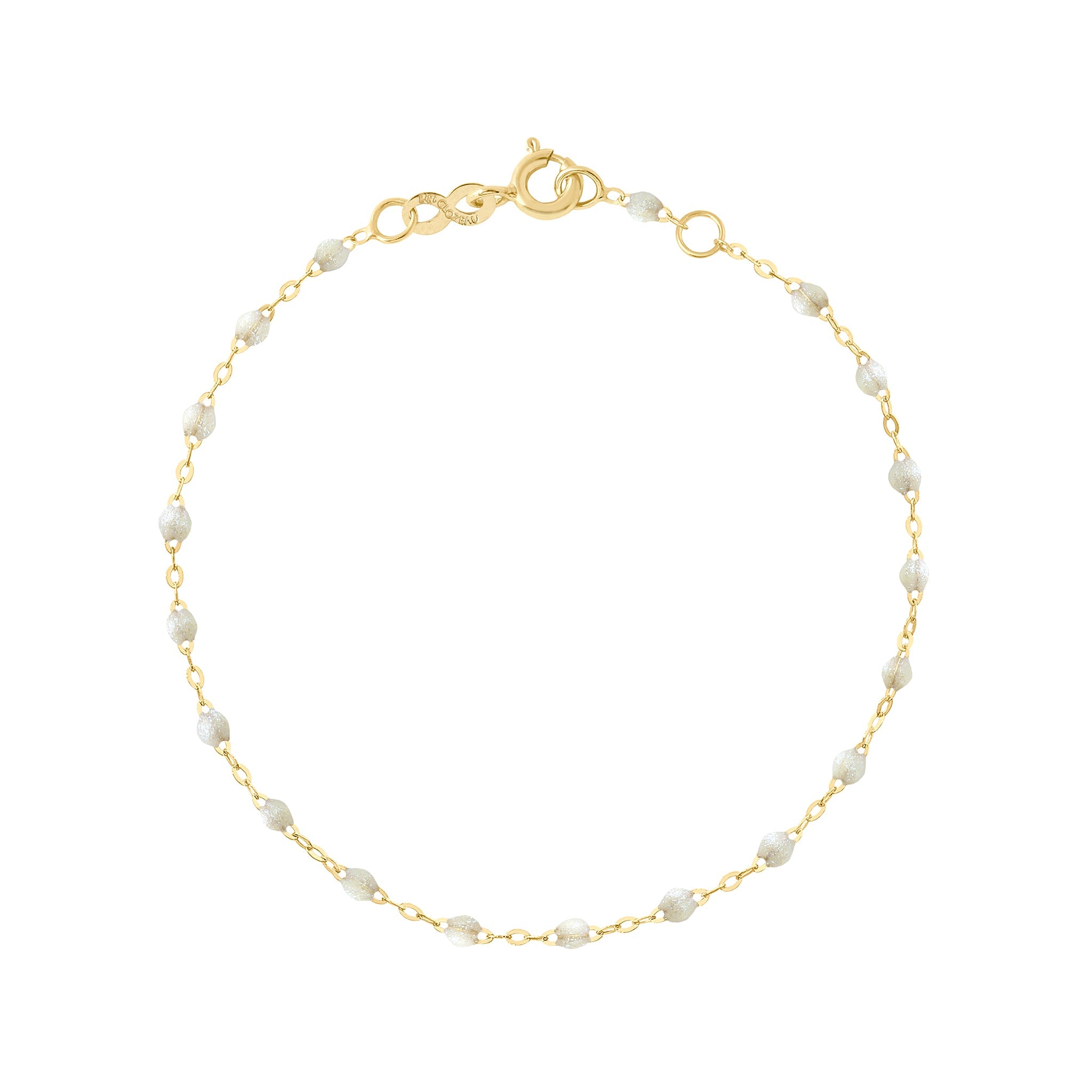 Gigi Clozeau - Classic Gigi Opal bracelet, Yellow Gold, 6.7"