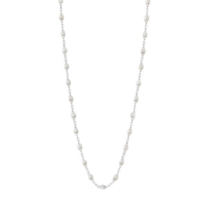 Gigi Clozeau - Classic Gigi Opal necklace, White Gold, 17.7"