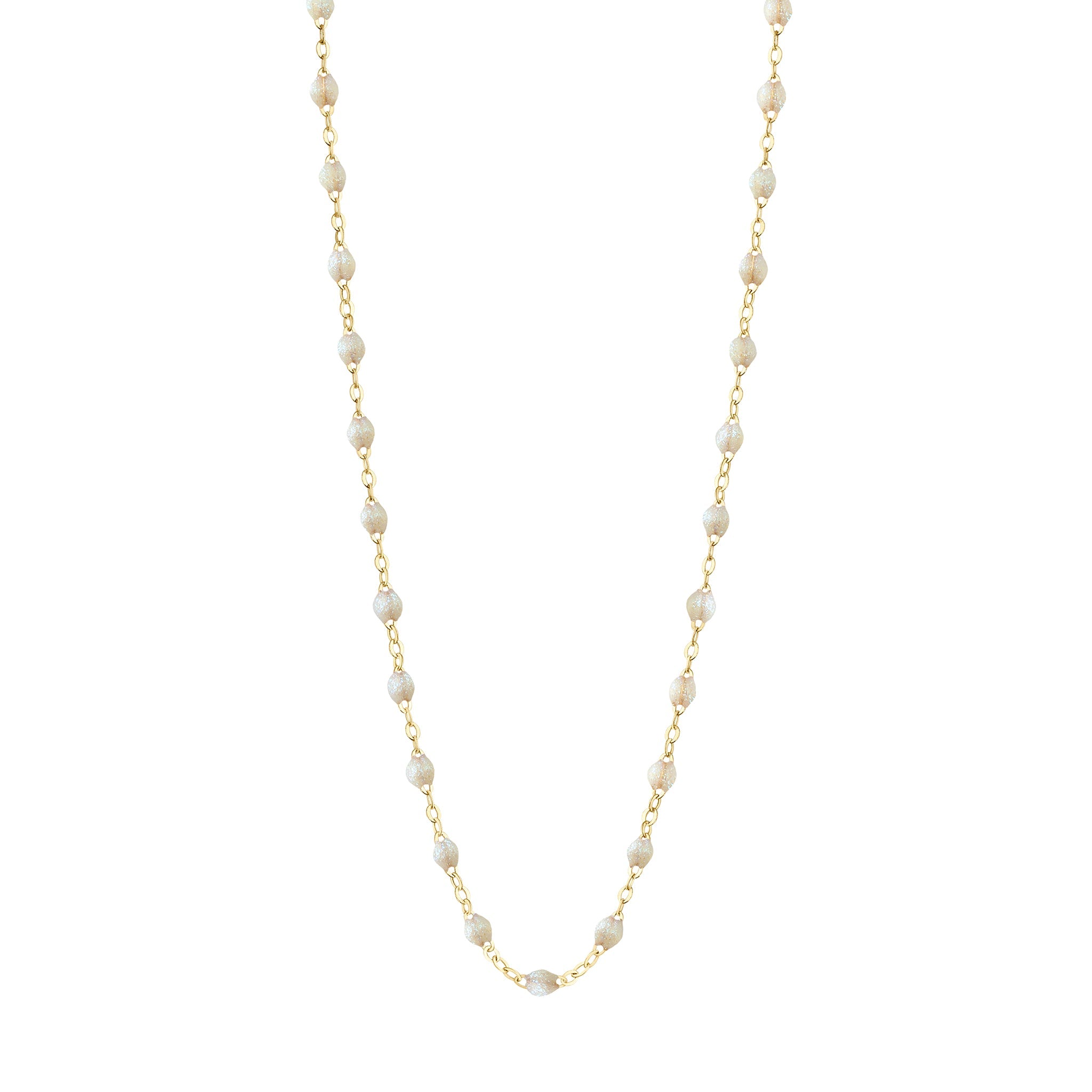 Gigi Clozeau - Classic Gigi Opal necklace, Yellow Gold, 16.5"