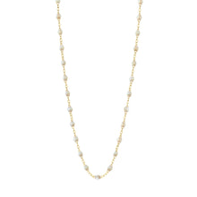 Gigi Clozeau - Classic Gigi Opal necklace, Yellow Gold, 16.5"