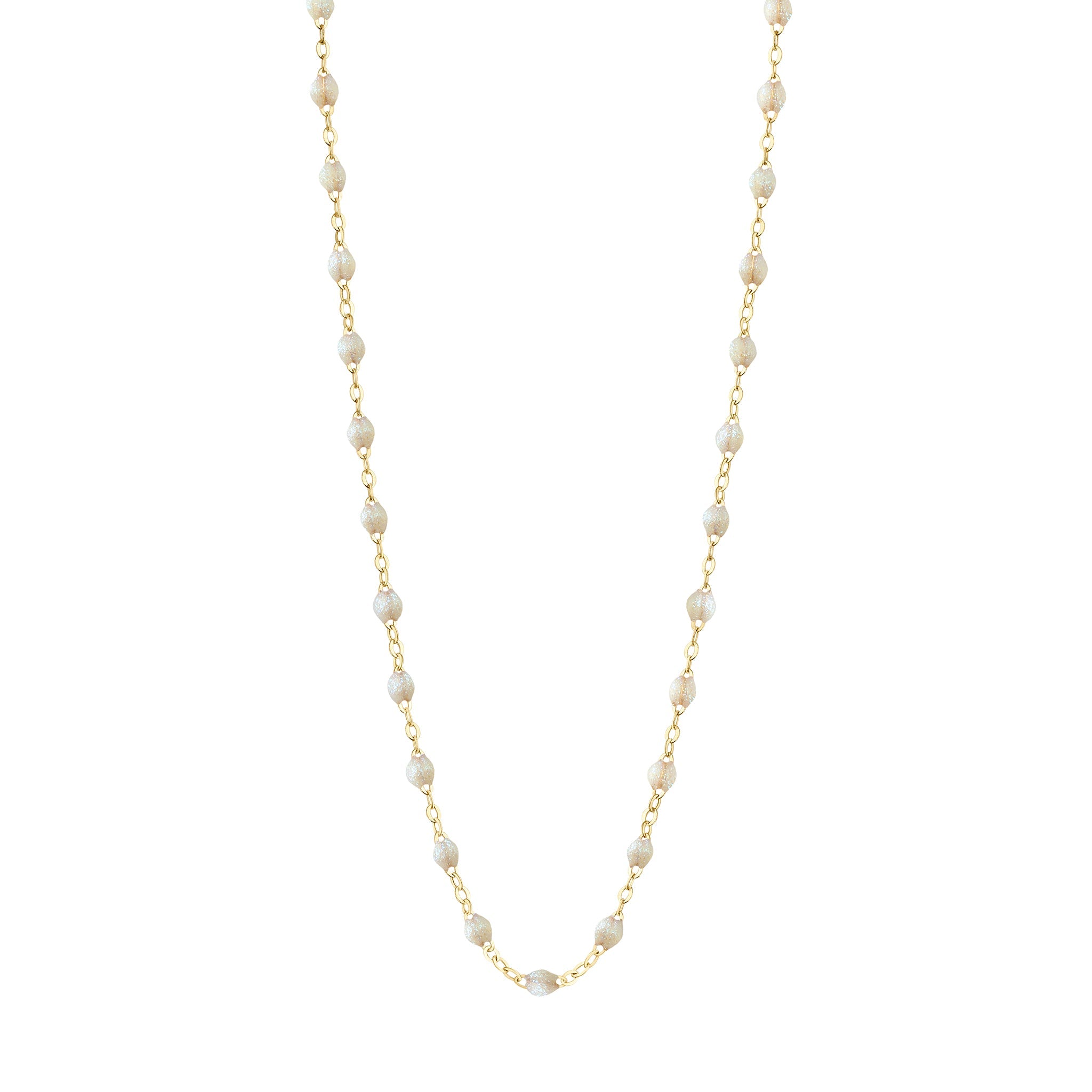 Classic Gigi Opal necklace, Yellow Gold, 16.5