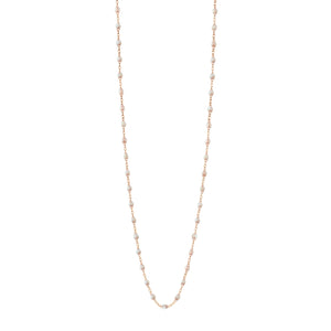 Gigi Clozeau - Classic Gigi Opal sautoir, Rose Gold, 34"