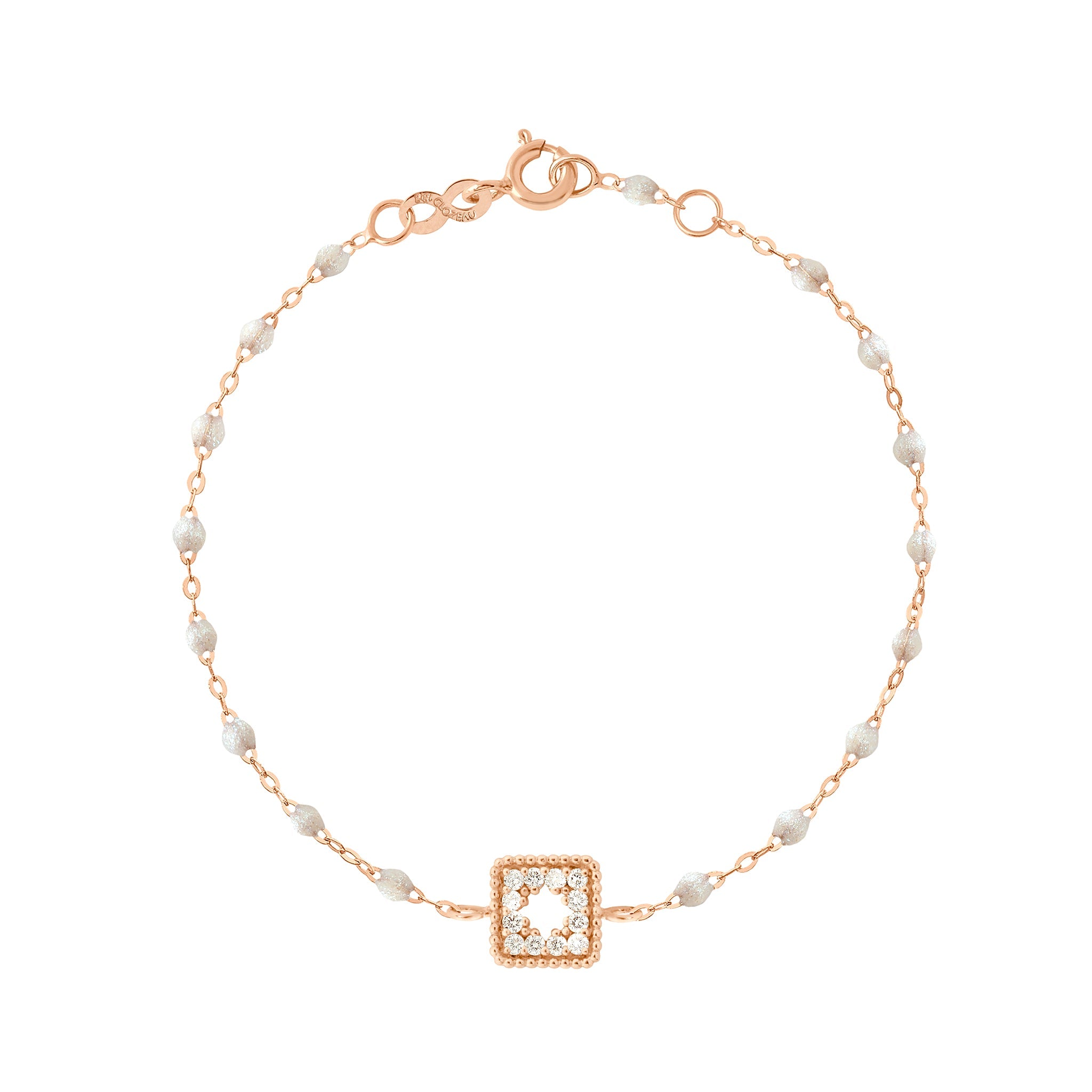 Gigi Clozeau - Classic Gigi Opal Treasure Bracelet, Rose Gold, 6.7"