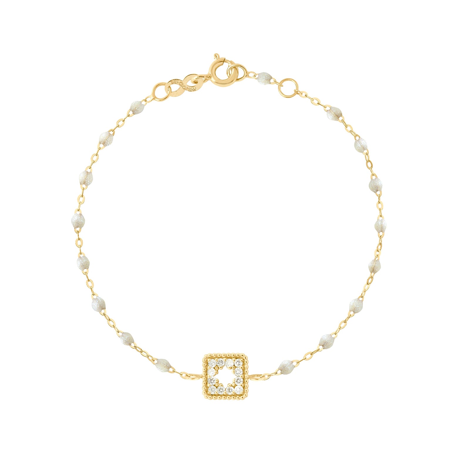 Gigi Clozeau - Classic Gigi Opal Treasure Bracelet, Yellow Gold, 6.7"