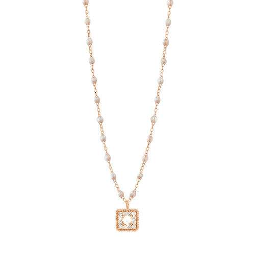 Gigi Clozeau - Classic Gigi Opal Treasure Necklace Rose Gold, 16.5