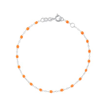 Gigi Clozeau - Classic Gigi Orange bracelet, White Gold, 6.7"