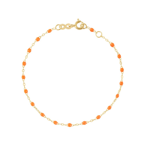 Gigi Clozeau - Classic Gigi Orange bracelet, Yellow Gold, 7.5