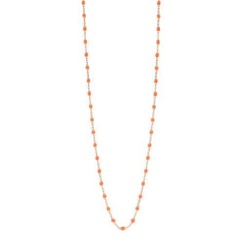 Gigi Clozeau - Classic Gigi Orange sautoir, Rose Gold, 23.6