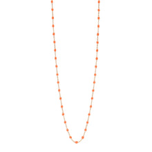 Gigi Clozeau - Classic Gigi Orange sautoir, Rose Gold, 34"