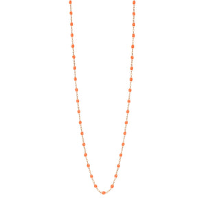 Gigi Clozeau - Classic Gigi Orange sautoir, Rose Gold, 34"