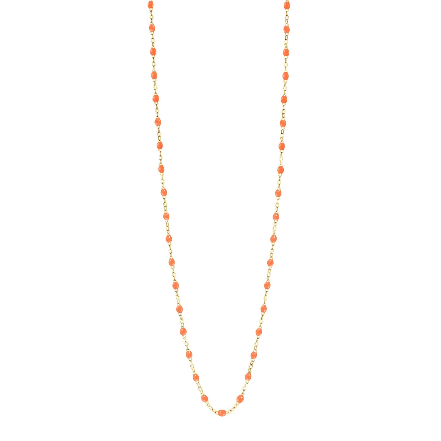 Gigi Clozeau - Classic Gigi Orange sautoir, Yellow Gold, 23.6"