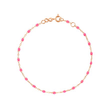 Gigi Clozeau - Classic Gigi Pink bracelet, Rose Gold, 5.9"