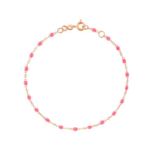 Gigi Clozeau - Classic Gigi Pink bracelet, Rose Gold, 6.7"