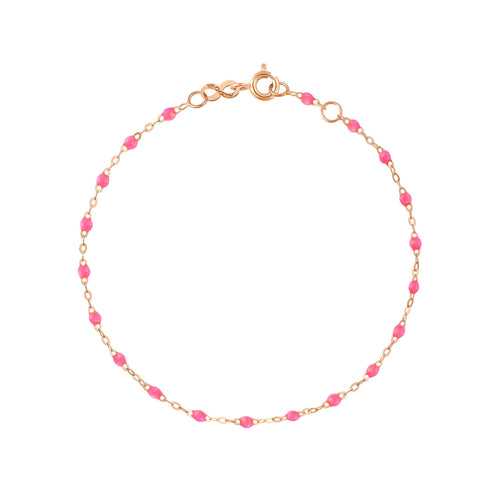 Gigi Clozeau - Classic Gigi Pink bracelet, Rose Gold, 6.7