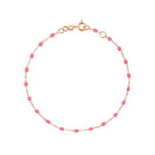 Gigi Clozeau - Classic Gigi Pink bracelet, Rose Gold, 7.5"
