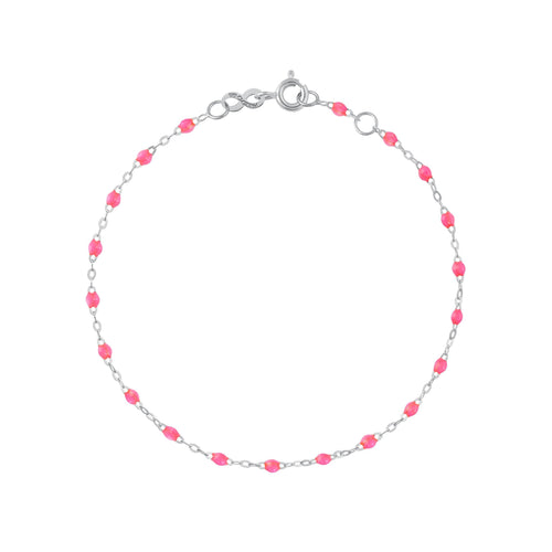 Gigi Clozeau - Classic Gigi Pink bracelet, White Gold, 7.5