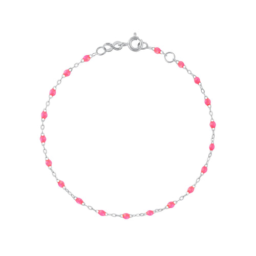 Gigi Clozeau - Classic Gigi Pink bracelet, White Gold, 6.7
