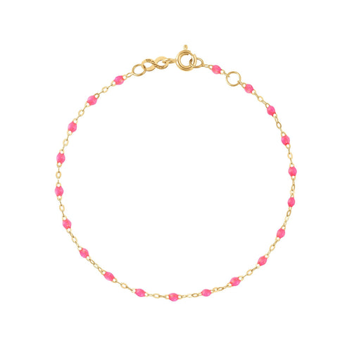 Gigi Clozeau - Classic Gigi Pink bracelet, Yellow Gold, 5.9