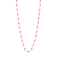 Gigi Clozeau - Classic Gigi Pink necklace, Rose Gold, 17.7"