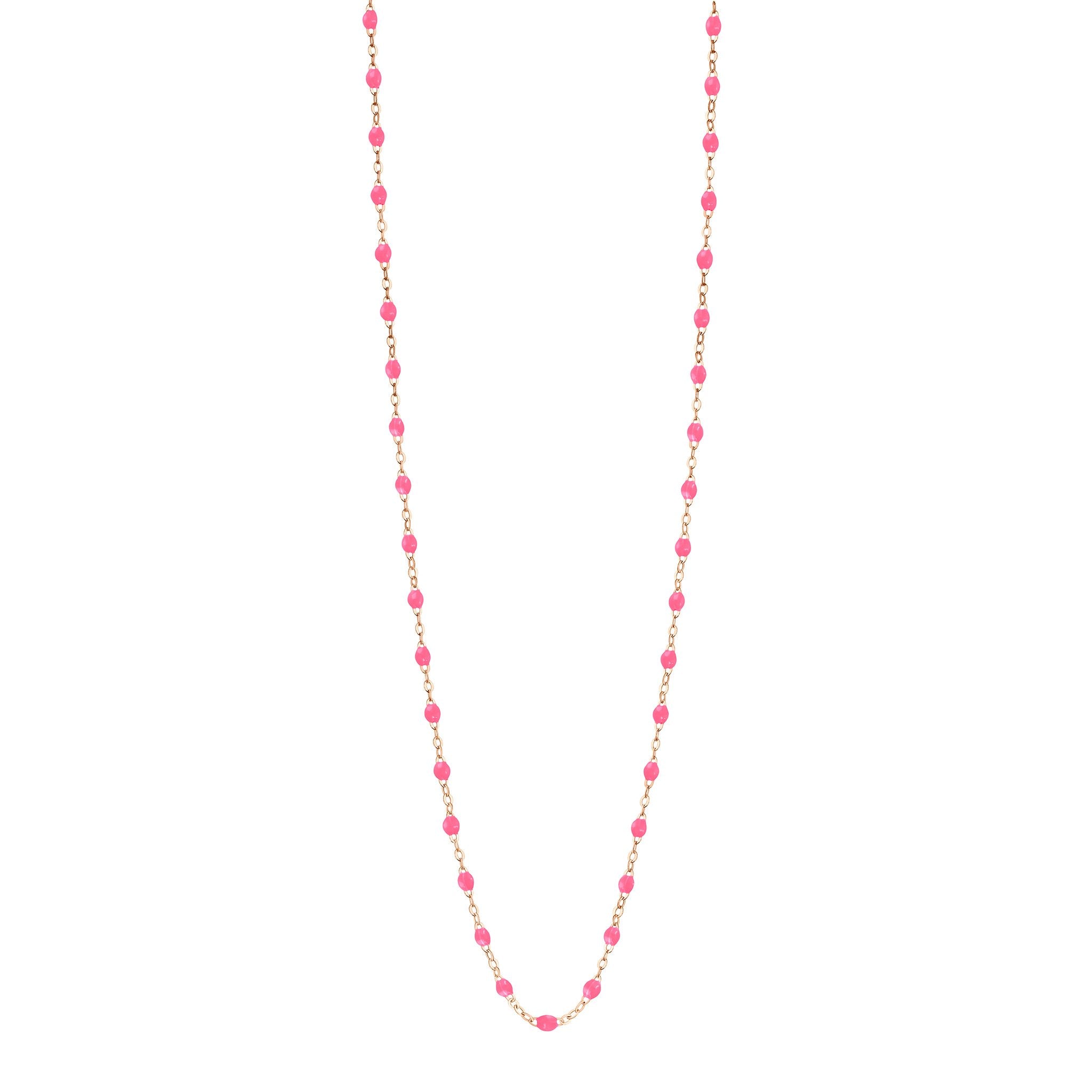 Gigi Clozeau - Classic Gigi Pink sautoir, Rose Gold, 34"