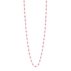 Gigi Clozeau - Classic Gigi Pink sautoir, Rose Gold, 34"