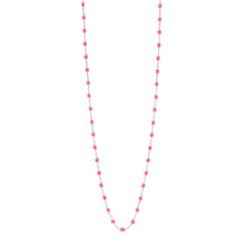 Gigi Clozeau - Classic Gigi Pink sautoir, White Gold, 23.6"