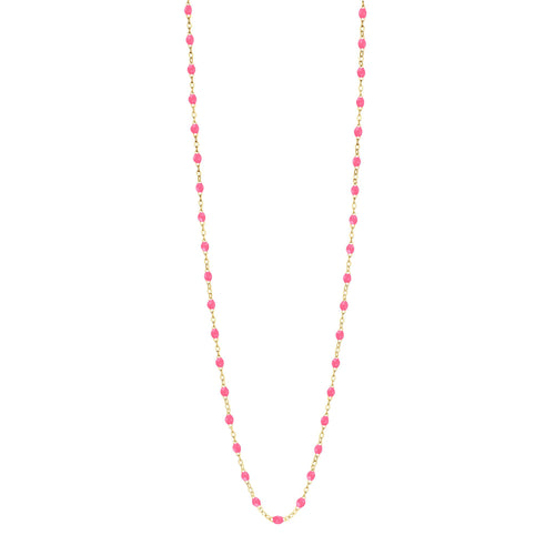 Gigi Clozeau - Classic Gigi Pink sautoir, Yellow Gold, 23.6