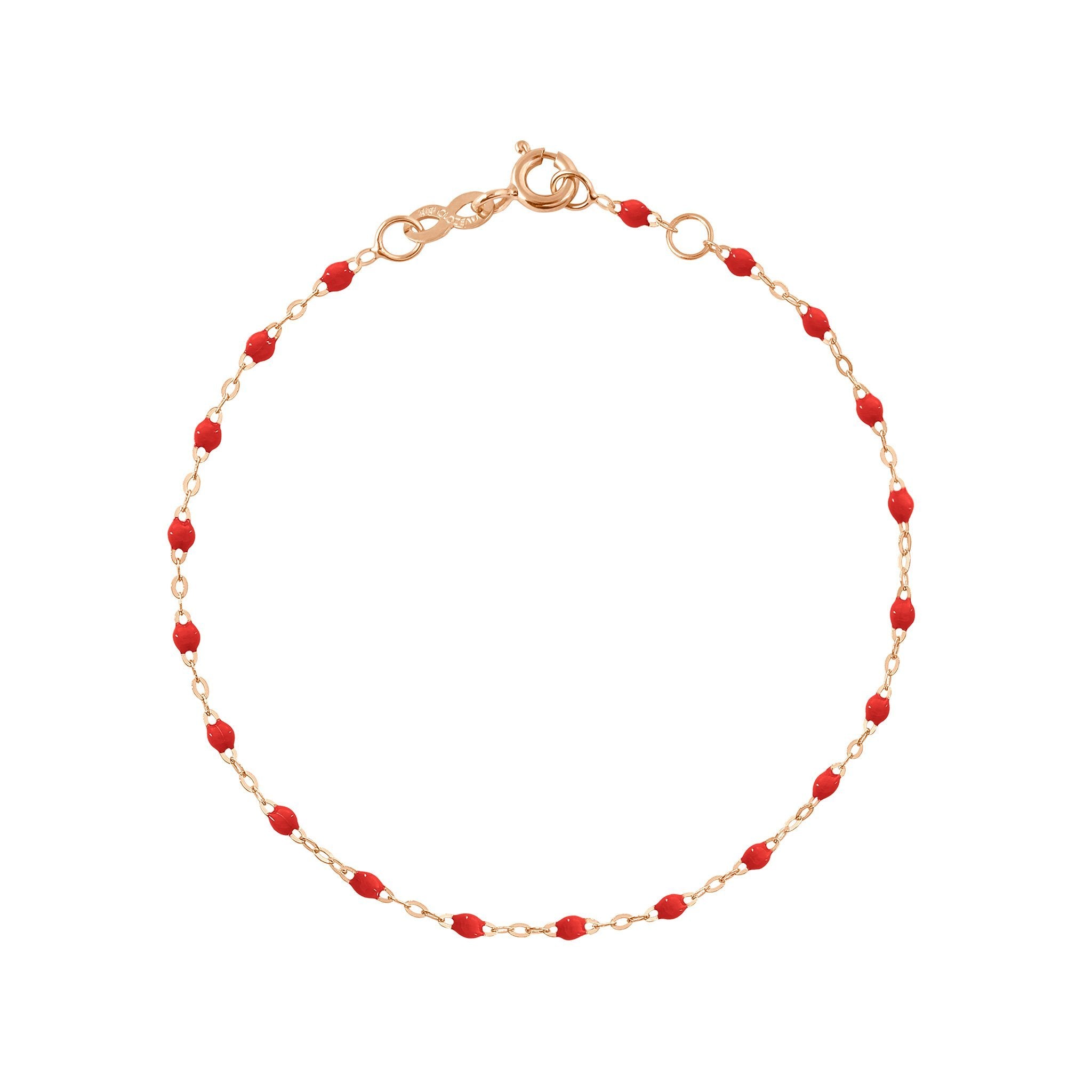 Gigi Clozeau - Classic Gigi Poppy bracelet, Rose Gold, 5.9"