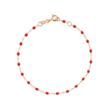 Gigi Clozeau - Classic Gigi Poppy bracelet, Rose Gold, 6.7"