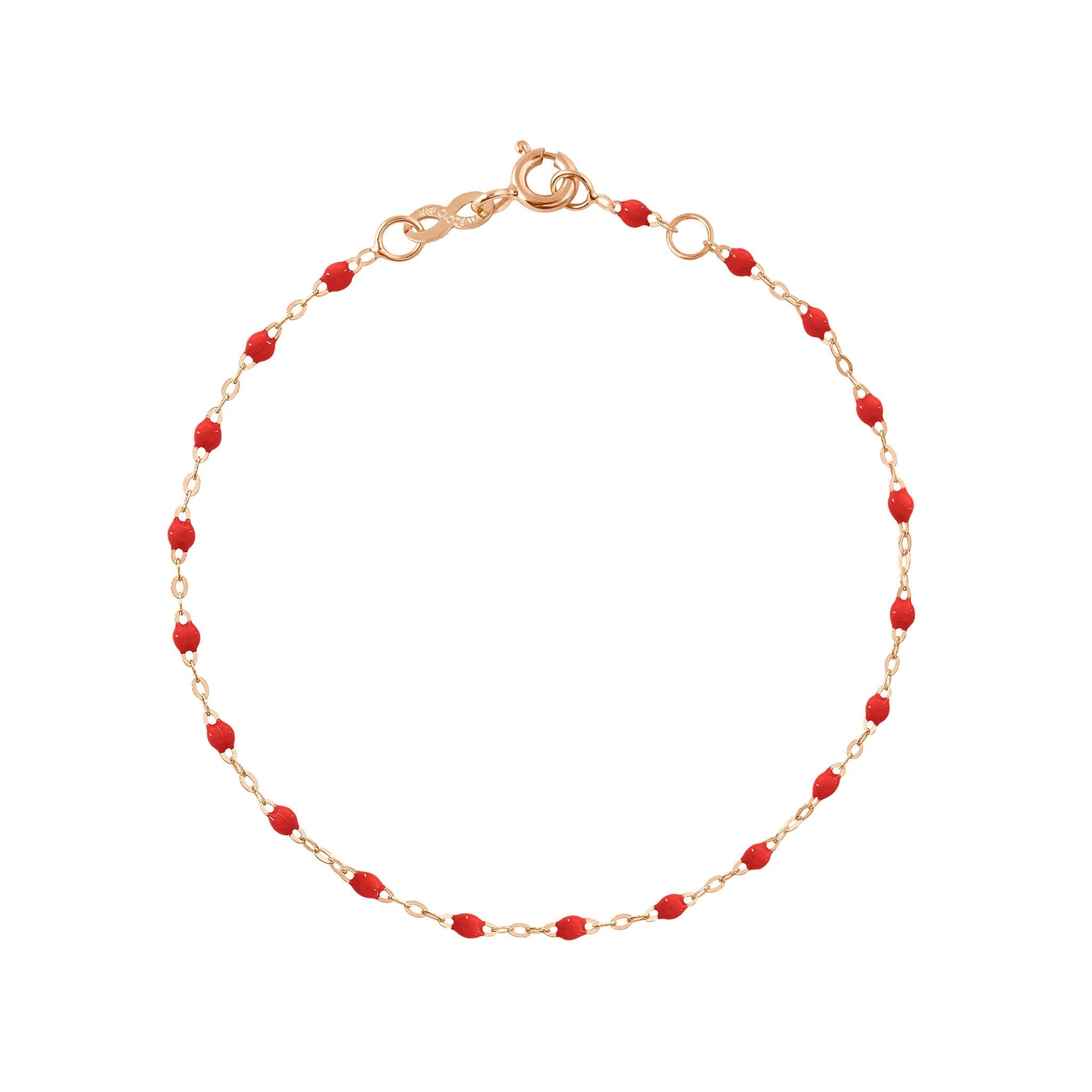 Gigi Clozeau - Classic Gigi Poppy bracelet, Rose Gold, 7.5"