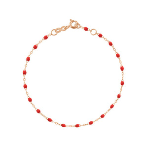 Gigi Clozeau - Classic Gigi Poppy bracelet, Rose Gold, 7.1"