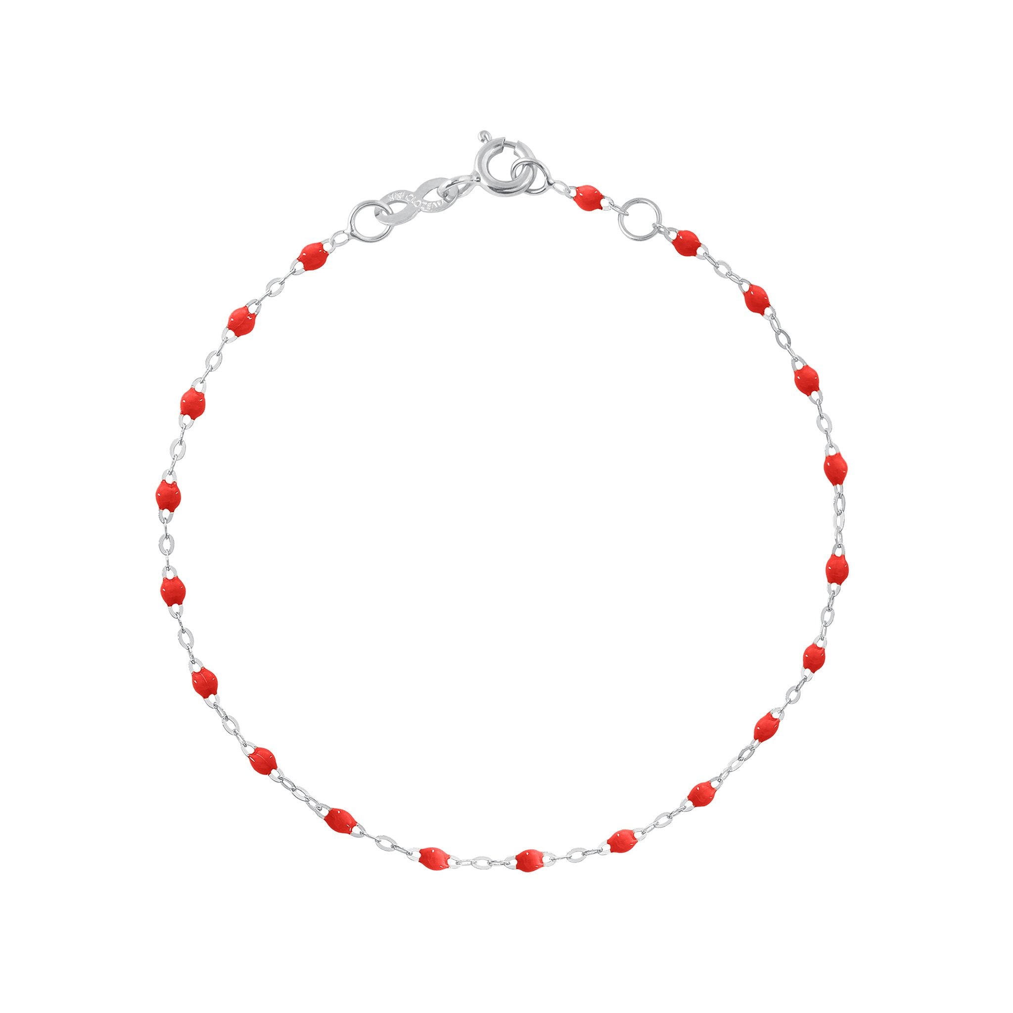 Gigi Clozeau - Classic Gigi Poppy bracelet, White Gold, 7.1"