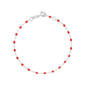 Gigi Clozeau - Classic Gigi Poppy bracelet, White Gold, 7.1"