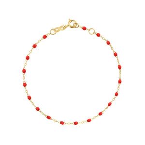 Gigi Clozeau - Classic Gigi Poppy bracelet, Yellow Gold, 6.7"