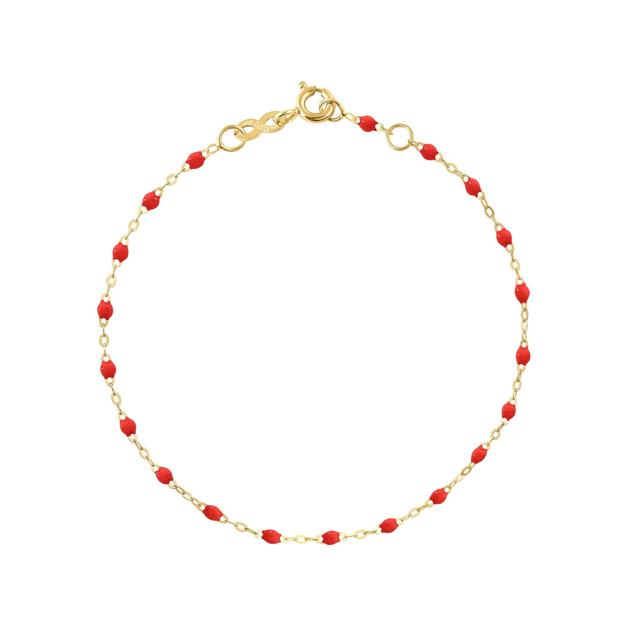 Gigi Clozeau - Classic Gigi Poppy bracelet, Yellow Gold, 5.9"