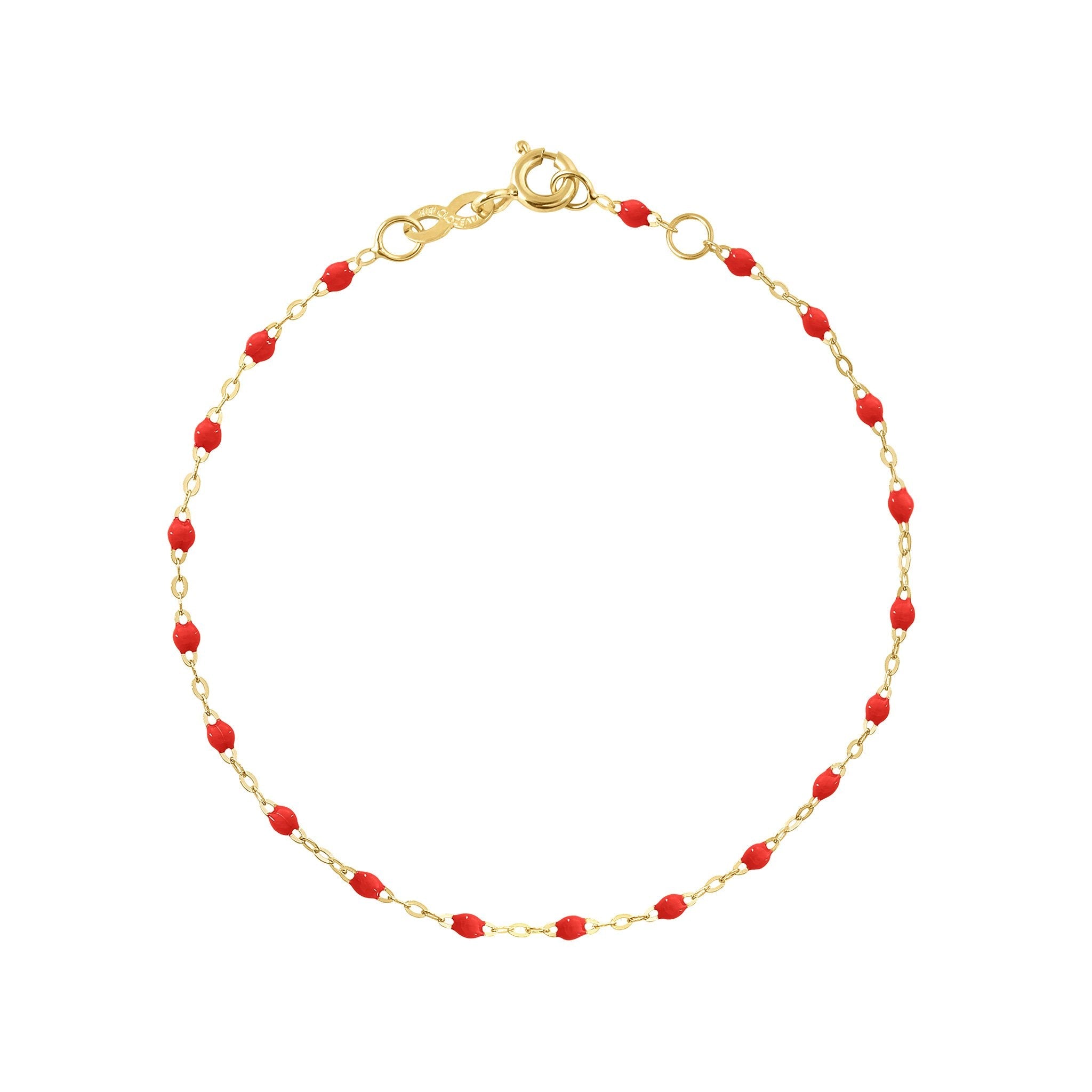 Gigi Clozeau - Classic Gigi Poppy bracelet, Yellow Gold, 7.5"