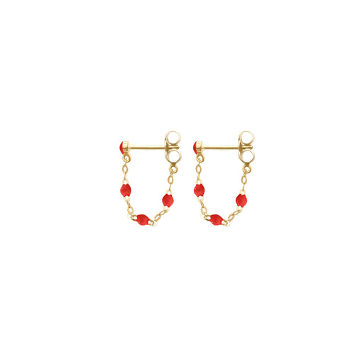 Gigi Clozeau - Classic Gigi Poppy earrings, Yellow Gold