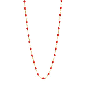 Gigi Clozeau - Classic Gigi Poppy necklace, yellow gold, 16.5"