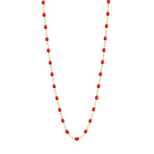 Gigi Clozeau - Classic Gigi Poppy necklace, Yellow Gold, 19.7"