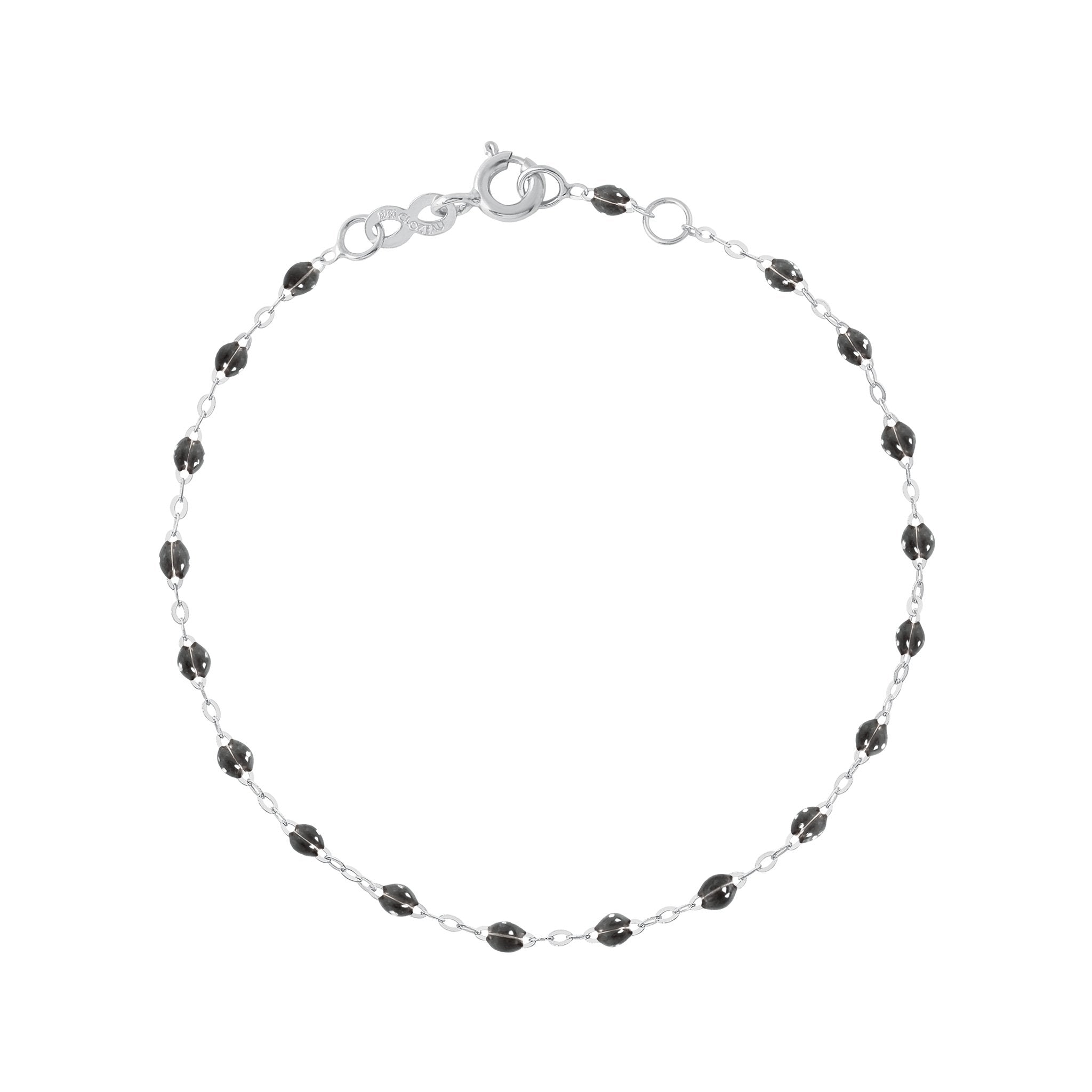 Gigi Clozeau - Classic Gigi Quartz Bracelet, White Gold, 6.7"