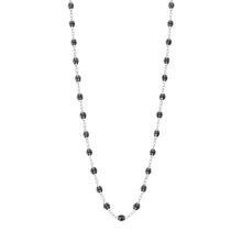 Gigi Clozeau - Classic Gigi Quartz Necklace, White Gold, 17.7"