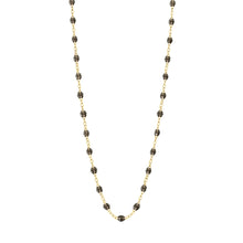 Gigi Clozeau - Classic Gigi Quartz Necklace, Yellow Gold, 16.5"