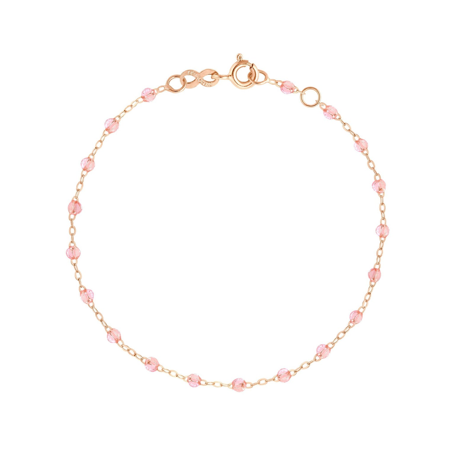 Gigi Clozeau - Classic Gigi Rosée bracelet, Rose Gold, 5.9"