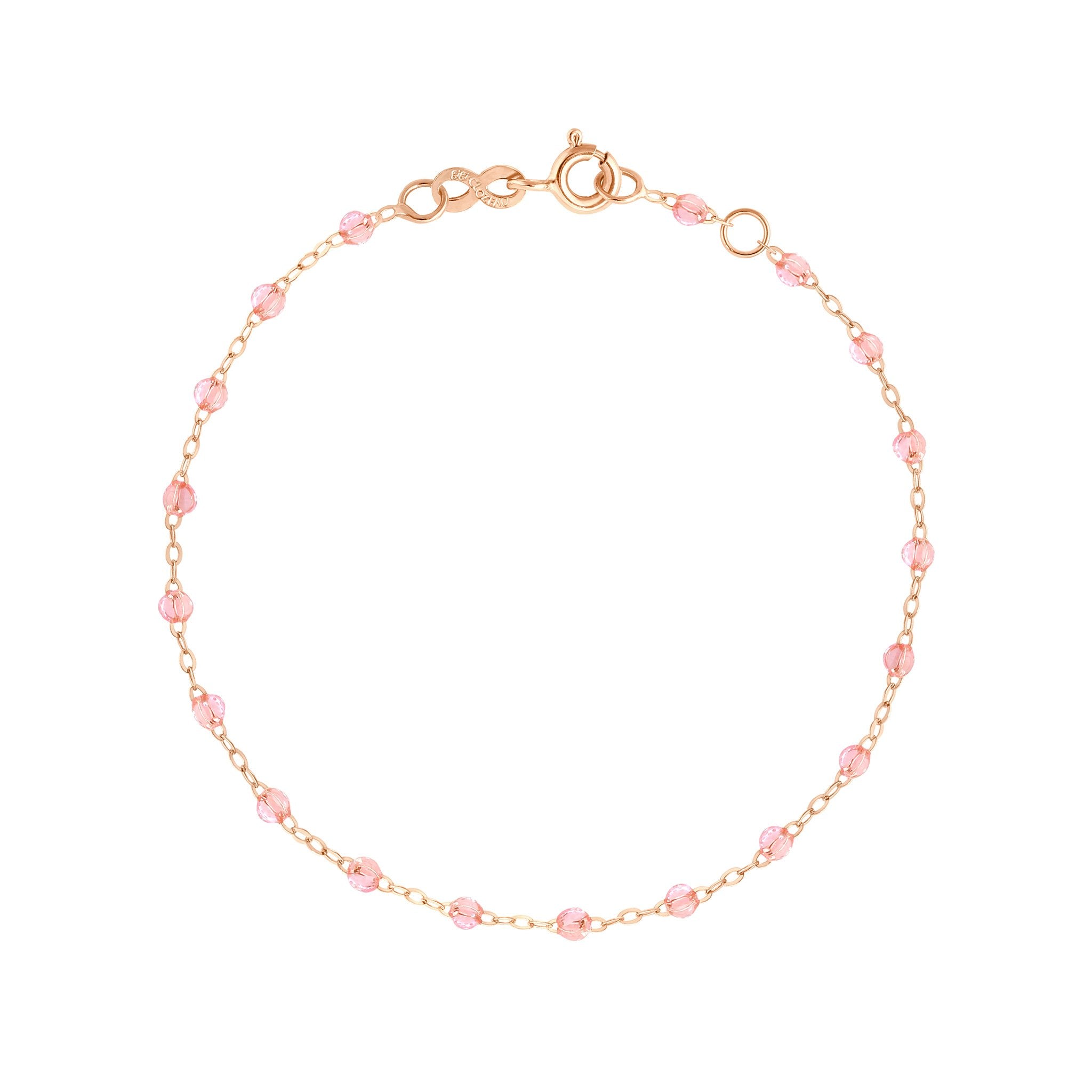 Gigi Clozeau - Classic Gigi Rosée bracelet, Rose Gold, 6.7"