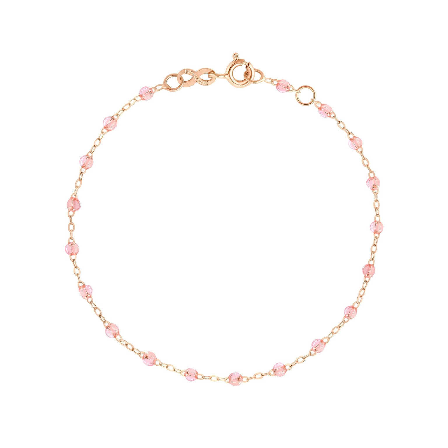 Gigi Clozeau - Classic Gigi Rosée bracelet, Rose Gold, 7.5"